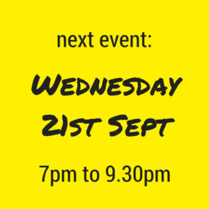 Next Misfit Local Event 21st September